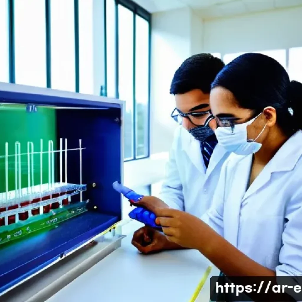 환경보건 실기 대비 팁 - **Prompt: University Environmental Health Lab Session** "A bright, state-of-the-art environmenta...