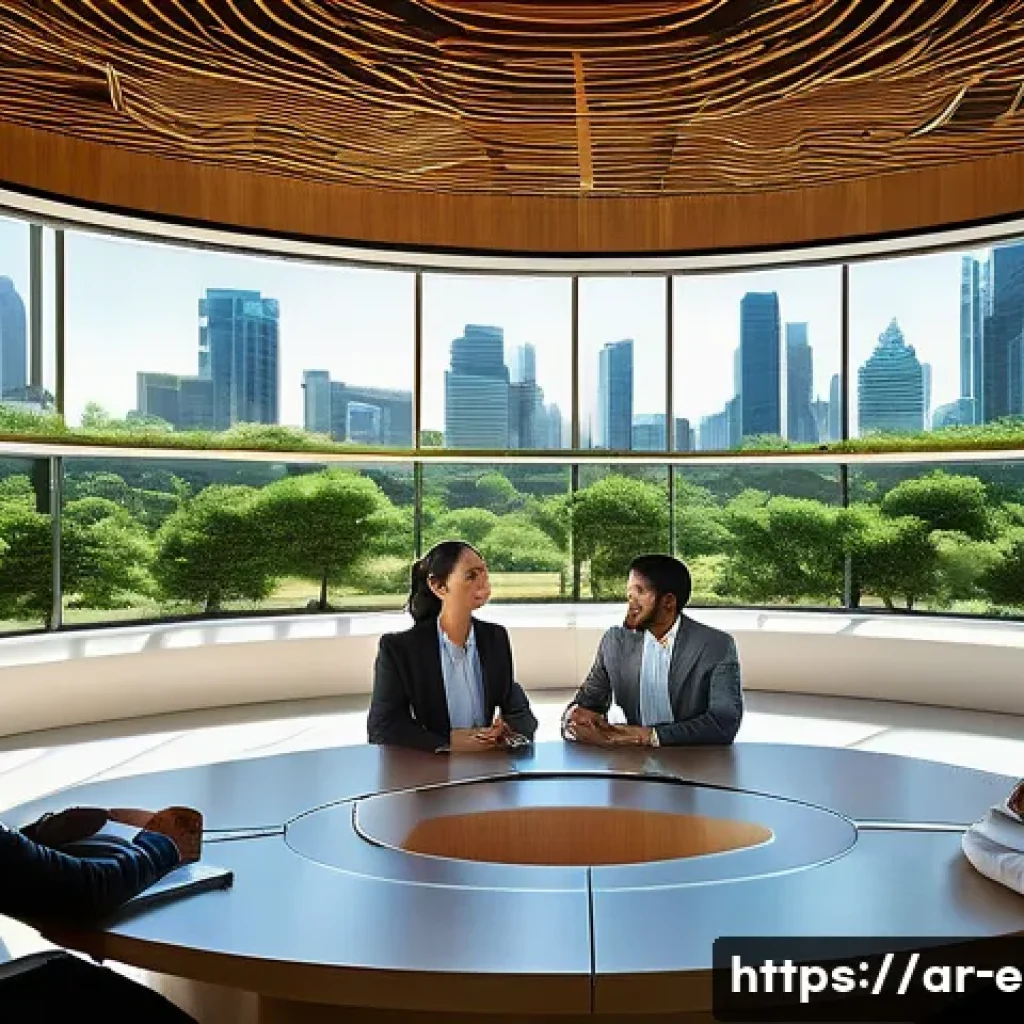 환경 관련 자격증 종류 - **Prompt:** A group of diverse professionals, including individuals with distinctive Arabic features...
